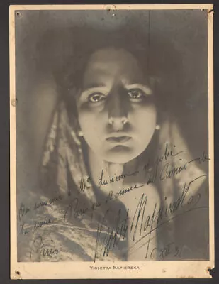 Napierska Violet. Mac Walten Berlin Signed Photograph. 1931 • $54.10