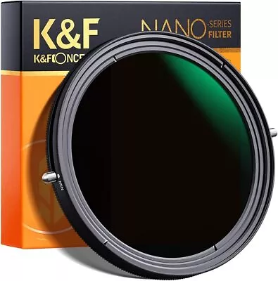 K+F Concept 67mm Variable Fader ND2-ND32 ND And CPL Circular Polarizing Filter • $132.94