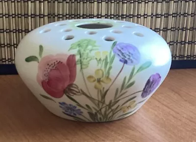 E Radford Burslem Vintage Retro Hand Painted Pottery Posy Vase VGC 7cm Tall • £6