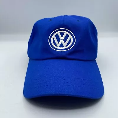 Volkswagen Hat Driver Gear 100% Cotton Scott Blue Baseball Cap Adjustable Strap • $18.88