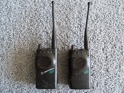 2 Motorola Visars Uhf Walkie Talkies • $69.99