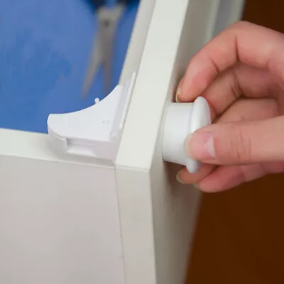 £8 • Buy Magnetic Child Lock For Baby Toddler Safety Protection Cupboards 4 Locks + 1 Key