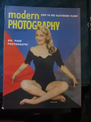 Modern Photography Magazine April 1954 How To Use Electronic Flash 50 • $14.99