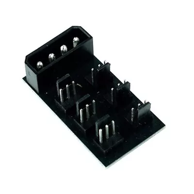 Phobya Splitter PCB 4-Pin Molex To 6x 3-Pin • $4.99