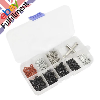 £11.99 • Buy 270Pcs Hexagon Wrench Special Repair Tool & Screws Box Set For 1/10 HSP RC Car