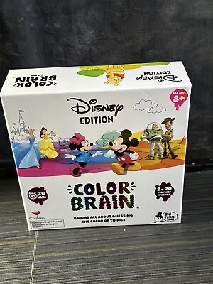 Disney Color Brain Game Mickey Mouse Minnie Mouse Quiz Party Game Complete • $10.99