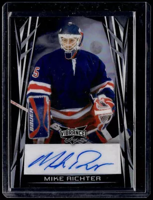 2024 Leaf Vibrance Prismatic Midnight #VMMR2 Mike Richter 1/3 Auto Autograph • $1.25