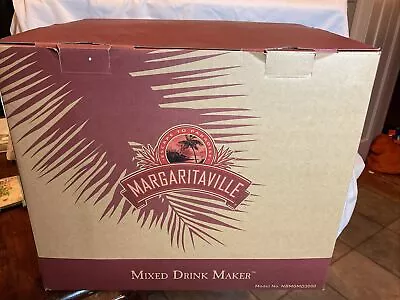 Margaritaville Mixed Drink Maker Home Bartender Bar Machine MD3000 NIB! • $649.99