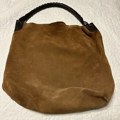 MAURIZIO TAIUTI ITALY SUPER SOFT SLOUCHY AND SUPER ROOMY HOBO BAG CAMEL Pocket • $40