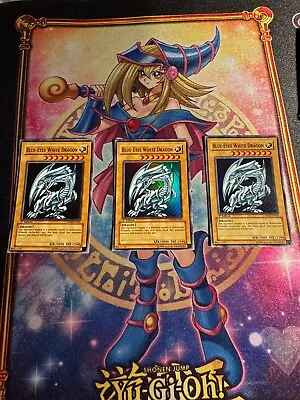 Yu-Gi-Oh! TCG X3 Blue-Eyes White Dragon Duelist Pack: Kaiba DPKB-EN001 1st LP • $150