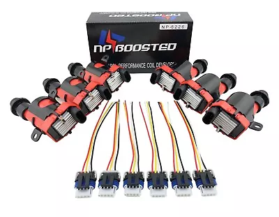 $179.95 • Buy LS1 LQ9 D585 Coils Universal Conversion Kit For 6 Cyl Engines W/ Pigtail Harness