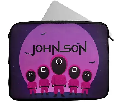 Personalised Squid Game Laptop Case Tablet Bag Ultrabook Chromebook Gift 66 • £13.99