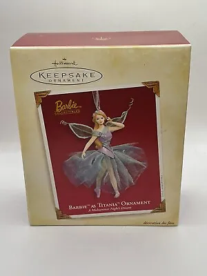 2005 Barbie As Titania Fairy Hallmark Ornament - A Midsummer Night's Dream • $19.99