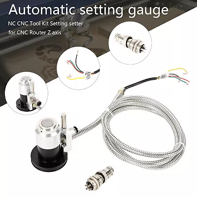 High Precision Cnc Router Probe Z Axis Auto Adjustment Tool Touch Setting Sensor • $34.20