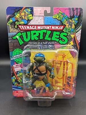 NEW Playmates 2021 LEONARDO Teenage Mutant Ninja Turtles TMNT Retro Reissue • $17.99