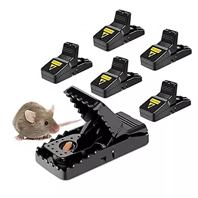 6 Pack Mouse Traps Mice Traps For House Mice Snap Trap Safe Mousetrap Catcher • $16.84