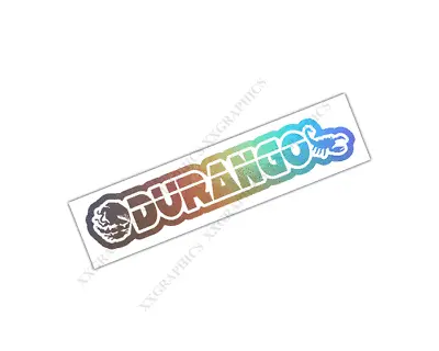 Durango Mexico Vinyl Decal Sticker DGO Window Windshield Bumber • $15.99