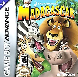 Madagascar (game Boy Advance 2005) Gba Game Cartridge Only Tested • $8.80