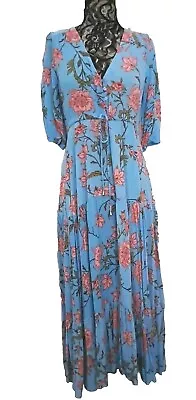Jaase Floral Maxi Dress Size XS  Aus 8 • $38