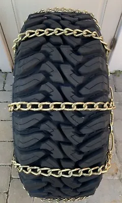 2 NEW 285/70R18 285/75R17 LONG LIFE ALLOY COMMERCIAL HEAVY DUTY Chains • $365.17