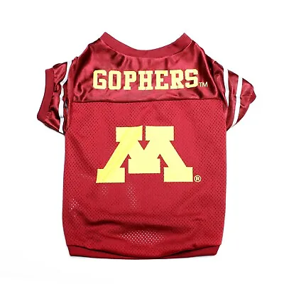 Minnesota Golden Gophers Dog Jerseys-Officially Licensed College Pet Shirts • $12.99