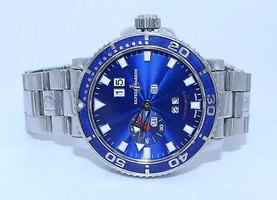 Ulysse Nardin Marine Aqua Perpetual 42mm Auto Steel LE 333-77-7 Selling As-Is • $8450