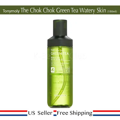 Tony Moly The Chok Chok Green Tea Watery Skin 180ml [ US Seller ] • $16.50