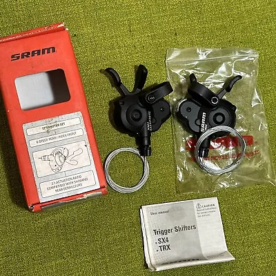 New In Box SRAM TRX TRIGGER SHIFTER 3 X 8 SPEED Set USA SELLER Ships Free In USA • $49.99