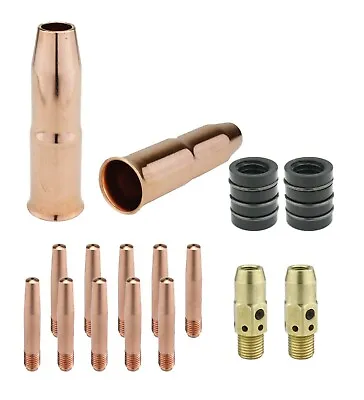 MIG Gun Parts For LIN 300&400 Tweco #3 -54A Diffuser + Tapered Tip + Nozzle • $25.06