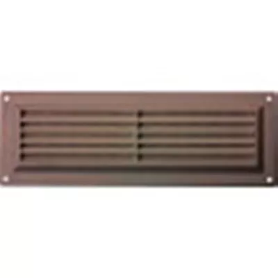 Brown Louvre Air Vent 229mm X 76mm (9” X 3”) New • £3.65