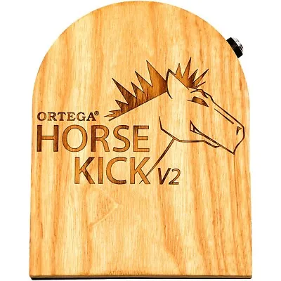 $87.99 • Buy Ortega Horse Kick V2 Digital Guitarist Stomp Box With Cajon Bass Sample LN
