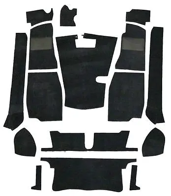 Replacement Black Car Carpet Set - High Quality (to Fit MG MGB GT 1968-1980) • $238.75