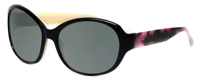 Vera Bradley Anna Women's Polarized Sunglasses Oversized Black Olivia Pink 56 Mm • $99.95