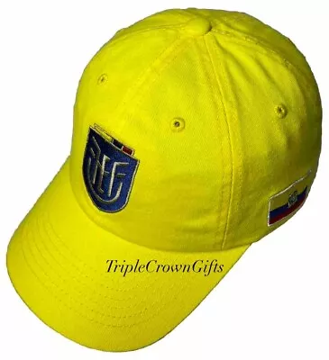 Ecuador National (Fútbol) Soccer Team Dad Hat Adjustable Strap Back • $19.99