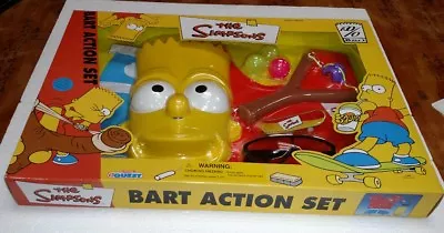 2000 The Simpsons Bart Action Set Manley Toy Quest Brand New • $64.95