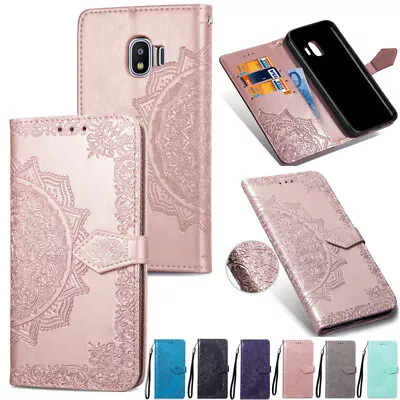 $12.28 • Buy For Samsung Galaxy J2 Pro J5 Magnetic Flip Leather Wallet Card Stand Case Cover