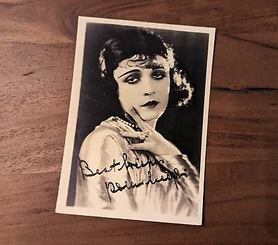 1920s Vintage Original POLA NEGRI Silent Movie Actress Film Fan Photograph 5 X7  • $14.99