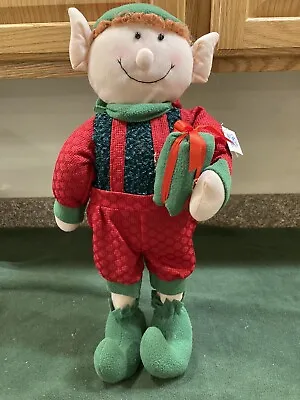 Vintage Christmas Elf Doll 22” • $16