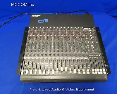 Mackie CR1604-VLZ 16 Channel Mic/Line Mixer W/ Rackmounts See All Pics Read Ad • $99