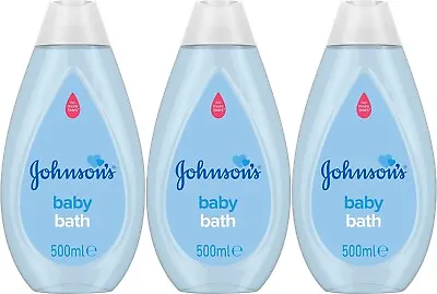 £7.99 • Buy 3 X Johnson's Baby Bath, 500ml