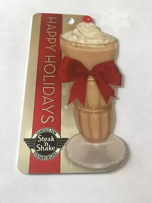STEAK 'N SHAKE Happy Holidays Shake 2011 Die-Cut Gift Card ( $0 )  • $2.50