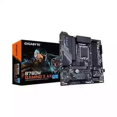 Gigabyte LGA 1700 Motherboard Intel B760 Micro ATX B760M GAMING X AX • £208.80