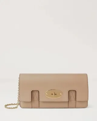 Mulberry 'East West Bayswater' Clutch In Maple Shiny Smooth -  $885 - BNWT • $635