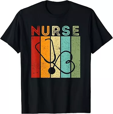 Vintage Nurse Retro RN Nursing Student Graduation Men Women Gift Unisex T-Shirt • $21.95