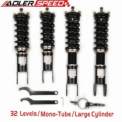 32 Step Mono Tube Adjustable Coilovers Suspension Kit For 2000-09 Honda S2000 AP • $497