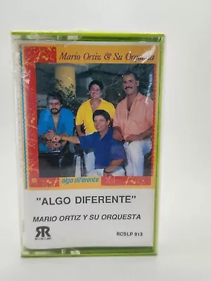 Mario Ortiz Y Su Orquesta ‎– Algo Diferente/ Latin Salsa / Rico Records Cassette • $19.99