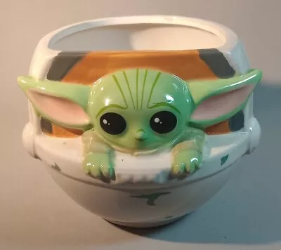 Star Wars The Mandalorian Baby Yoda  Grogu In Pod Mug Ceramic 3D • $14.99