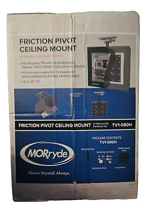 MORryde Adjustable Drop Down TV Ceiling Mount TV1-080H • $71.25