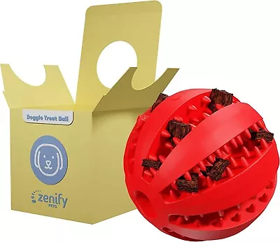 New Zenify Puppy Toys Dog Toy Food Treat Interactive Puzzle Ball For Tooth Teeth • $18.89