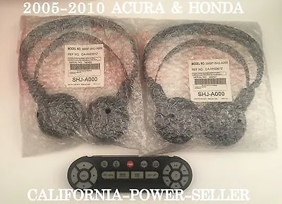 $999.99 • Buy 2005-2010 Acura MDX & Honda Pilot Odyssey OEM Wireless Headphones & DVD Remote